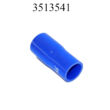 Tuningcső szűkítő kék 35-41mm 102mm szilikoncső H024980
