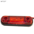 Szélességjelző LED-es piros AE-113512B/R 12-24V  lapos 84x24x12mm, lyt.59mm
