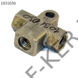 Kép 3/3 - Fékcsőelosztó Lada alu könnyített  10x1.25mm