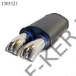 Kép 3/3 - Kipufogó sport UNI 2csöves Ø145mm  kerek, diesel véggel  PARAGI PAR015 L:400mm