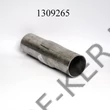 Kép 1/2 - Kipufogótoldó 65mm-s csőhöz 2db-os stucnis (összedugós)