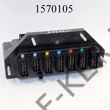Kép 3/3 - Biztosítéktábla Lada 2105 orosz, késes biztosítékokkal