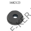 Kép 1/3 - Gumidugó kábelátvezető tűzfalra nagy Lada 16mm belső, 45mm külső átm.