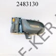 Kép 1/3 - Kilincs belső Suzuki Swift bal szürke első hátsó rúd nélkül