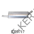 Kép 1/3 - Kipufogó hátsó Opel Astra F F07.055 F07.007 Hatchback 1.4. 1.6 16V 1.7D. TD.1.8. 2.0.  F07.07 M185-999
