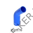 Kép 3/3 - Tuningcső szűkítő kék 51-70mm 45fokos 150mm szilikoncső H018740