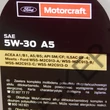 Kép 3/3 - Motorolaj Ford  5W-30 1l gyári A5/B5, WSS-M2C913-C Motorcraft