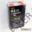 Kép 1/2 - Motorolaj GM-Daewoo 5W-40 4l Mannol 7711 SN/CF A3/B4