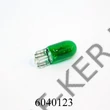 Kép 2/2 - Izzó színes 12V 5W T10 zöld