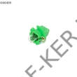 Kép 2/3 - Izzó 24V 2W műszerfal BX2d zöld eltolt nagystiftes 556