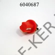 Kép 2/3 - Izzó LED 12V műszerfalvilágításhoz foglalatos piros 1SMD ALT.2-B8.5/1SMD