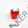 Kép 3/3 - Izzó LED 12V műszerfalvilágításhoz foglalatos piros 1SMD ALT.2-B8.5/1SMD