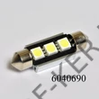 Kép 1/3 - Izzó LED 12V szofita fehér 39mm Canbus