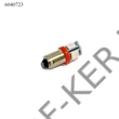 Kép 2/2 - Izzó LED 12V 4W 5SMD piros DB-os BA9S 4W helyett