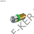 Kép 1/2 - Izzó LED 12V 4W 5SMD zöld DB-os BA9S 4W helyett