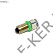 Kép 2/2 - Izzó LED 12V 4W 5SMD zöld DB-os BA9S 4W helyett