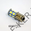 Kép 1/2 - Izzó LED 12V BA15S 1156-54SMD fehér (21W)