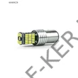 Kép 2/2 - Izzó LED 12V BA15S fehér 1156-4014-45SMD erős (21W helyett)