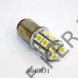 Kép 1/2 - Izzó LED 12V BA15D 21/5W fehér 13SMD led 1157-54SMD /CSERESZNYE FOGL./