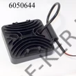 Kép 2/3 - Munkalámpa 5LED 6W kocka 110x110mm  10-30V