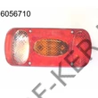 Kép 1/2 - Lámpatest hátsó MD-36P jobb tolatólámpás 215x95
