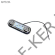 Kép 1/3 - Szélességjelző LED-es fehér AE-113512B/W 12-24V  lapos 84x24x12mm, lyt.59mm