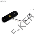 Kép 3/3 - Szélességjelző LED-es fehér AE-113512B/W 12-24V  lapos 84x24x12mm, lyt.59mm