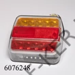 Kép 1/2 - Utánfutó lámpatest LED-es 4funk. 12V hátsó kompl. kocka (MD-2-höz hasonló)