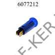 Kép 2/2 - Kontrollámpa kicsi 12V kék 07921 KE