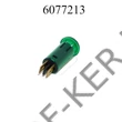 Kép 2/2 - Kontrollámpa kicsi 12V zöld 07921 ZO