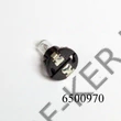 Kép 2/3 - Izzó 12V 1.4W műszerfalba T-1/4NW fekete foglalat, ELBX970 talpán érintkezős