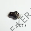 Kép 1/2 - Izzó 12V 1.2W  fekete ELBX286T kerek műszerfal foglalatos     felső érintkezős W102DL B8.5d