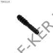 Kép 2/2 - Csőtoldó egyenes műa. 4,8-6,3mm-es C70105 5db / csomag