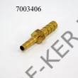 Kép 2/2 - Csőtoldó egyenes fém 4-6mm-es