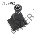 Kép 3/3 - Váltószoknya VW Passat B-6 króm Kerettel + gomb 6-seb. 2011-15 3C0711113A