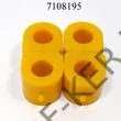 Kép 3/3 - Stabilizátorgumi garn.  Lada első SPORT piros vagy sárga 4db-os