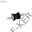 Kép 2/2 - Gumibak 20/15-19mm 2csavar M6 karcsúsított TP-1 20/15-19 M6x18