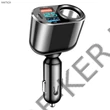 Kép 2/3 - Szivargyújtós voltmérő+2USB  feszültségmérő  digitális USB-C töltő QC3USB