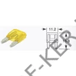 Kép 2/2 - Biztosíték késes mini 10A