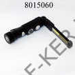 Kép 2/3 - Elemlámpa ledes  akkus tölthető USB-vel mágneses munkalámpa