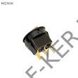 Kép 2/2 - Kapcsoló billenő kerek sárga TS133 12V 20A visszajelzős kör 20mm BU08