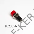 Kép 2/2 - Nyomógomb kerek piros NYITÓ! 250V 1A  09076PI on-off 12mm-es lyukba