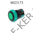 Kép 1/3 - Nyomókapcsoló zöld 12V 20A  09151GR