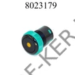 Kép 1/3 - Nyomógomb narancssárga 12V 20A  ZÁRÓ! 09151OR