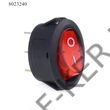 Kép 1/2 - Kapcsoló billenő ovál piros 2állású 12/230V BU01 02461