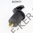 Kép 2/2 - USB aljzat 2-es, anyával rögzíthető