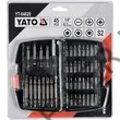 Kép 2/3 - Bitfej készlet Yato YT-04620 45 db-s 