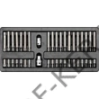Kép 1/2 - Bitfej készlet tálcán Yato YT-5538 40 db-s