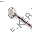 Kép 2/3 - Hajtószár racsnis 1/2" irányváltós 255mm INGCO