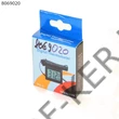 Kép 1/3 - Hőmérő külső fekete LCD kijelzővel beszerelhető 48x28x15mm 65008